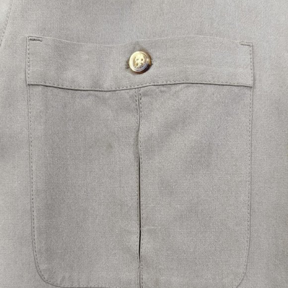 DISCOUNTED PRICE! WOMEN'S ORVIS WORK SHIRT 100% SILK (MEDIUM) - Picture 4 of 5